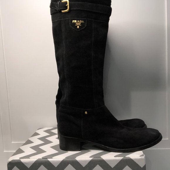 Prada Shoes - Prada knee boots